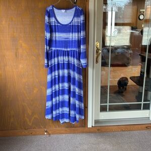 Maxi long sleeve Lularoe dress